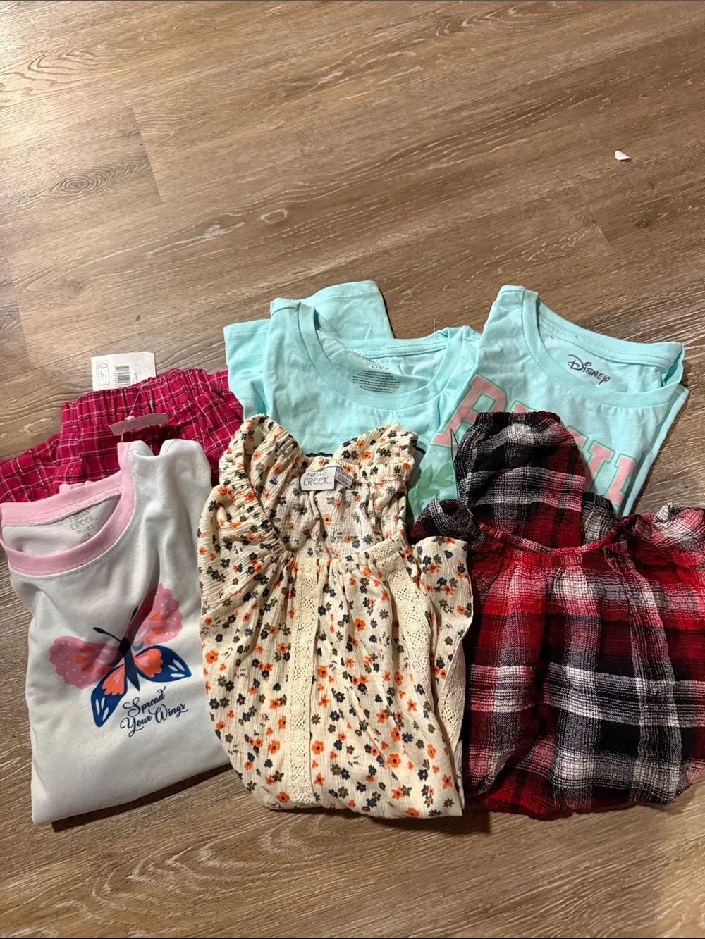 Girls 10-12 Gymboree Girls Aqua & Red Mixed Tops and Dresses